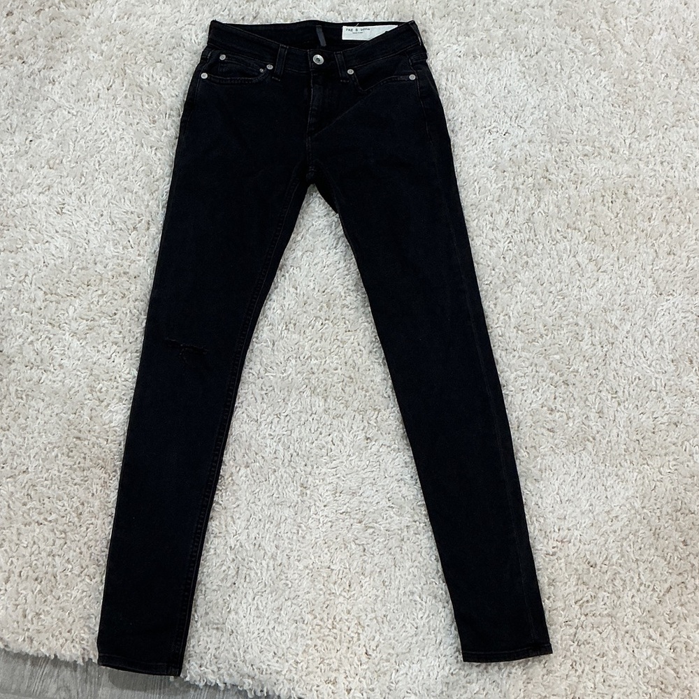 rag & bone Dark Skinny Jeans | size 23